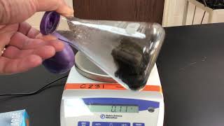 Law of Conservation of Matter Demo   Steel Wool Iron and oxygen