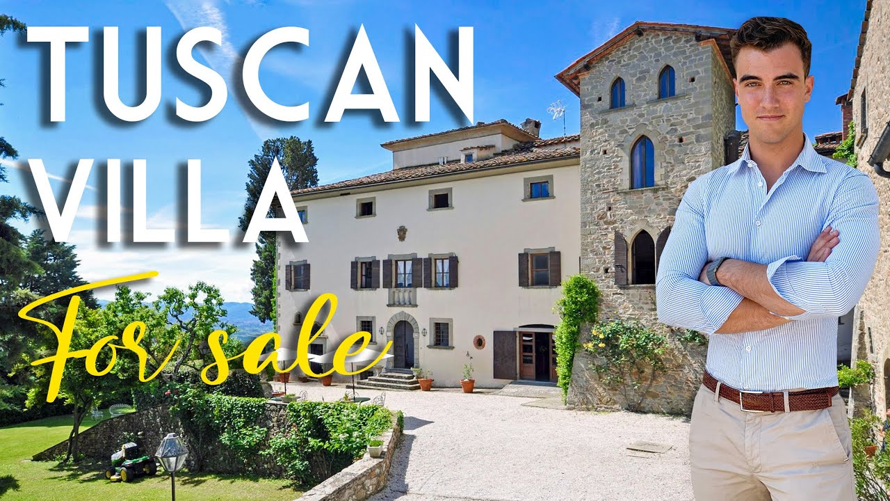 RESTORED MEDIEVAL HAMLET FOR SALE IN TUSCANY, AREZZO ROMOLINI YouTube