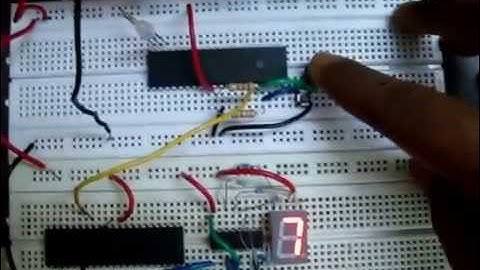 AVR UART - Counting Button Presses