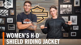 Harley-Davidson Women's H-D Shield Riding Jacket Overview by Harley-Davidson 683 views 2 weeks ago 1 minute, 13 seconds