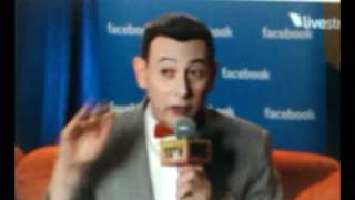 Qik - PeeWee Herma on FaceBook LIVE by Joe Anybody