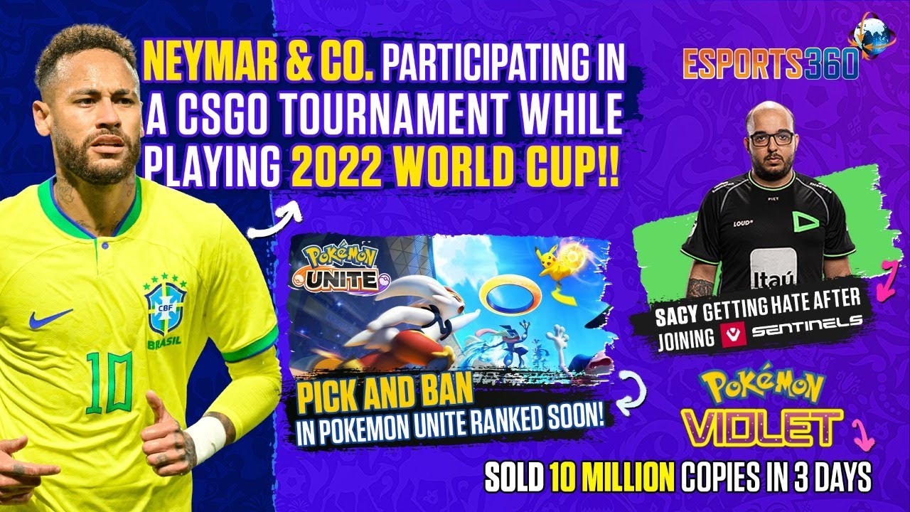 BRAZILIAN FOOTBALL TEAM PARTICIPATE IN A CSGO TOURNAMENT FROM FIFA ...