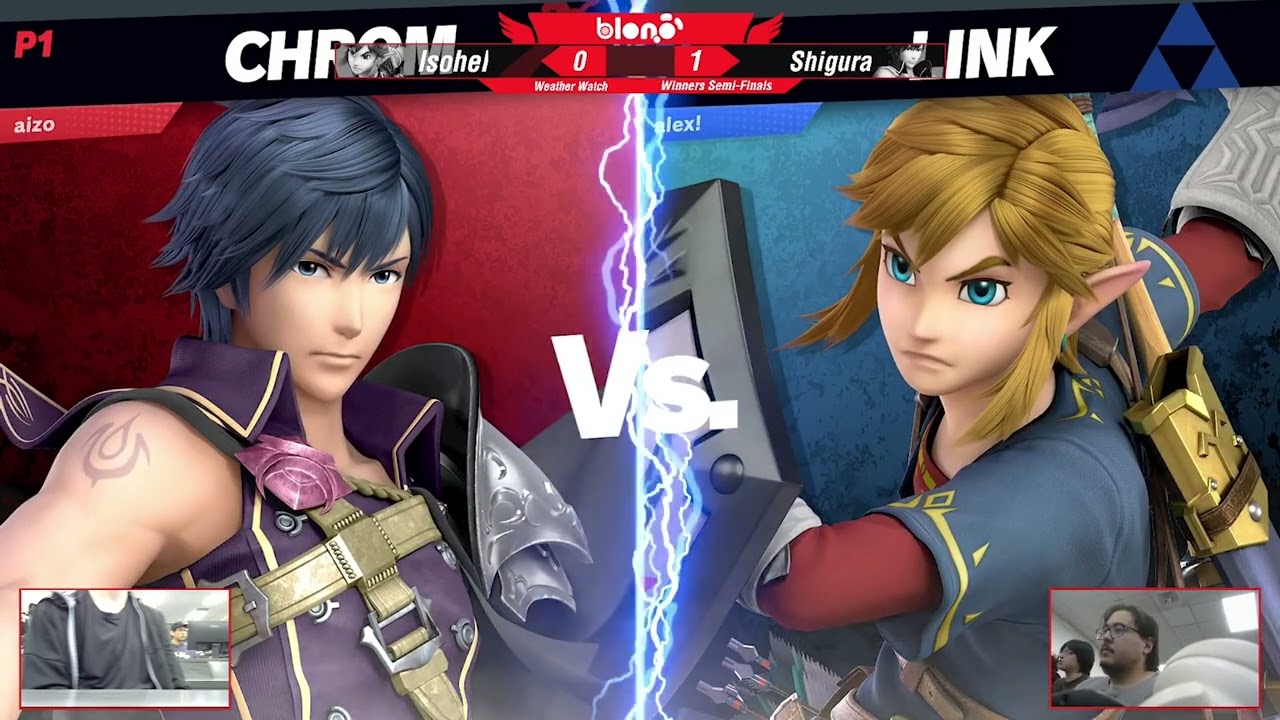 Illinois State Smash Weather Watch | Winners Semi-Finals: Isohel (Link) vs. Shigura (Chrom)