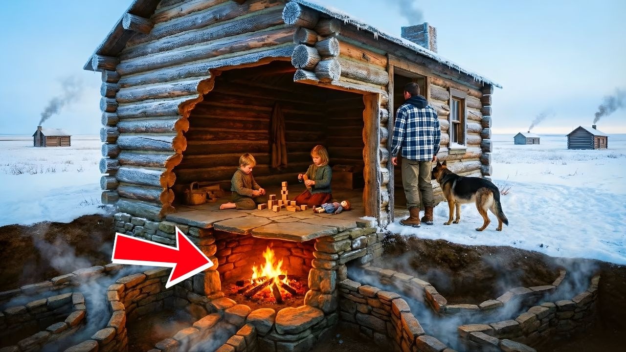 Everyone Called the Veteran and His Dog’s Underground Fireplace Insane — Until They Stayed Warm at