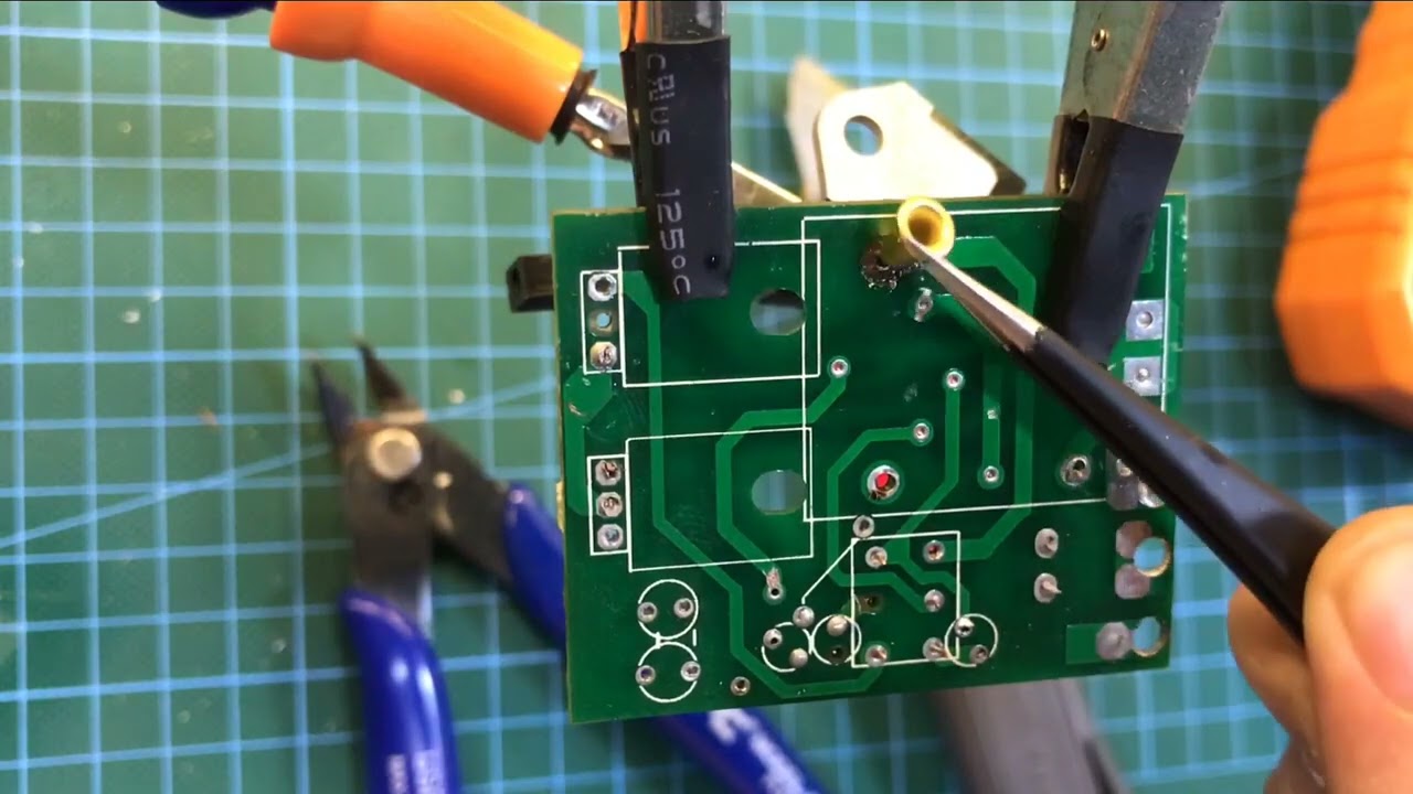 Hướng dẫn khôi phục mối hàn bị bung VIA- bong PAD