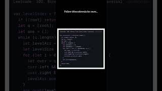 LeetCode 102 🚀 Level Order Traversal in JavaScript (BFS