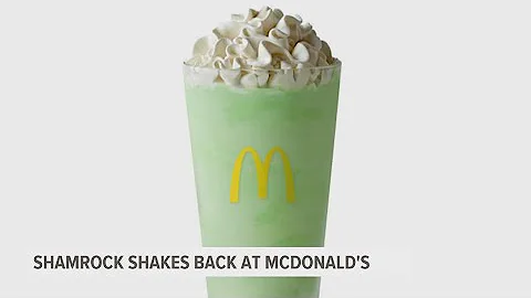 The Shamrock Shake is back at McDonald's! And meet the world's oldest dog who is 31 years old