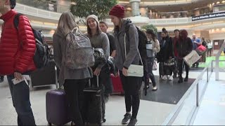 TSA gridlock in some airports from blue flu
