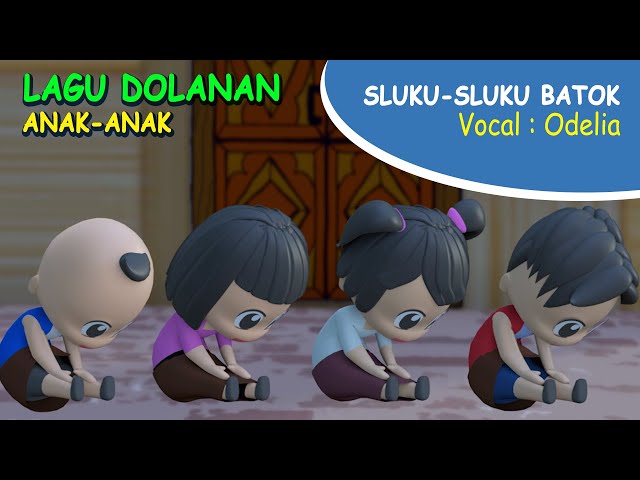 Lagu Anak-Anak Animasi | Sluku Sluku Bathok | Odelia class=