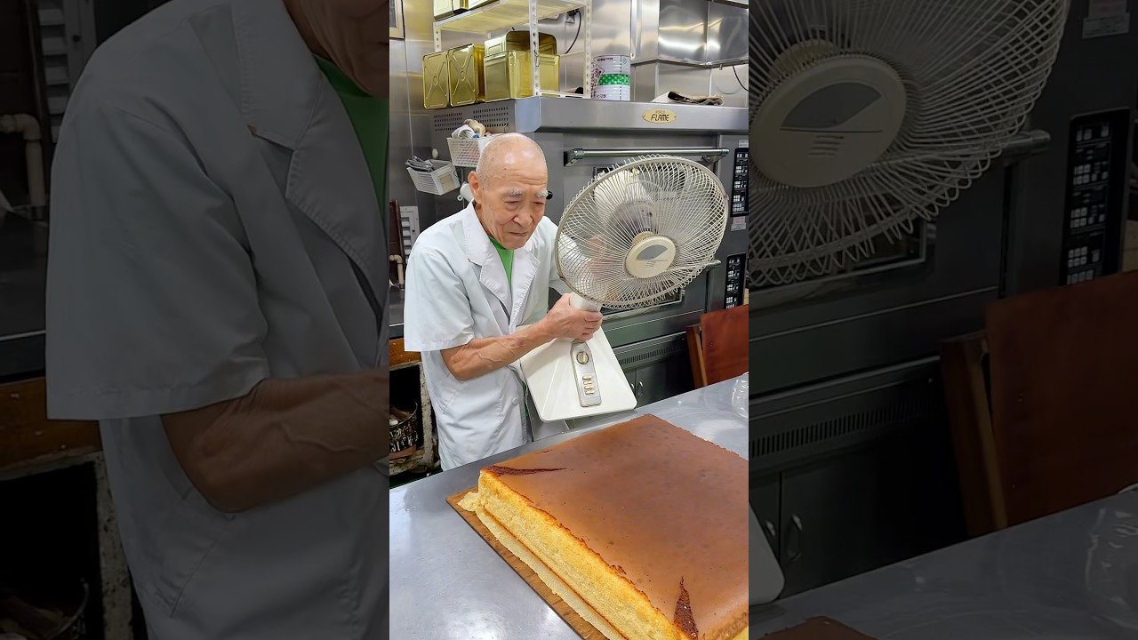 86歳のタツじいちゃんが愛孫と二人三脚で作る絶品カステラ