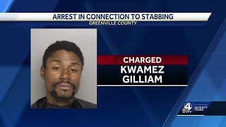 Man arrested in connection to stabbing in Greenville County