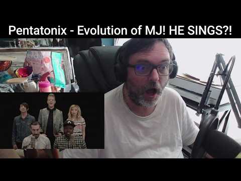 First time reaction to: Pentatonix-Evolution of Michael Jackson