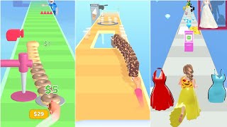 I Want Pizza vs Popsicle Stack vs Doll Designer Gameplay Walkthrough Android iOS #7