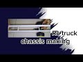 Rc truck chassis making