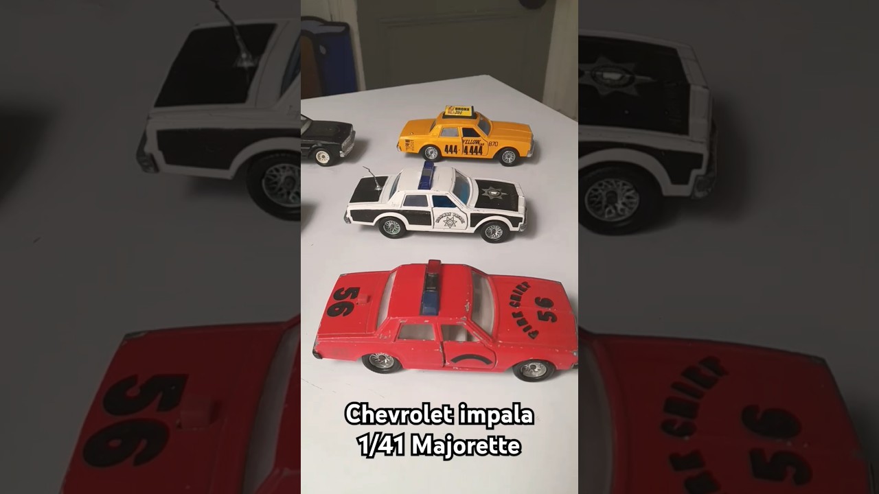 Voiture Miniature Majorette Chevrolet Impala 1/41 - Occasion - Pour Collection Ou Jouet
