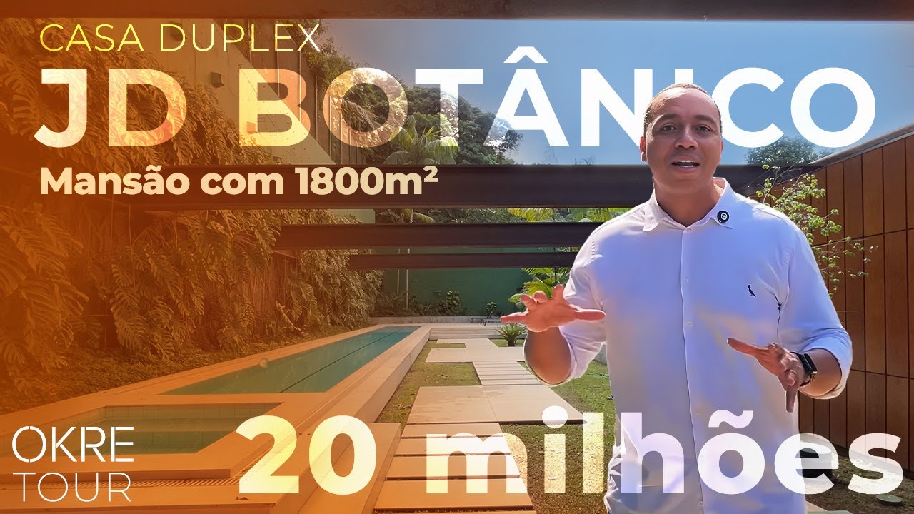 Mansão no Jardim Botânico à venda por R$ 20.000.000,00 | Tour Completo | Okre Imóveis