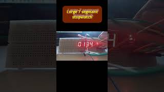 Large 7 segment with Nano control stopwatch