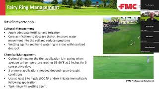 Fairy Ring Assurance Webinar