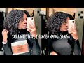 Shea Moisture Changed my Wash and Go + No Shrinkage Method