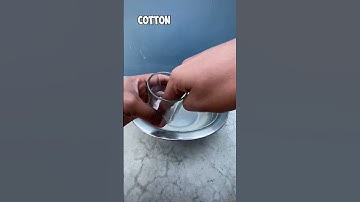 Paper and Glass Magic Science Experiment | #shorts #youtubeshorts #scienceexperiment #mrexperimentz