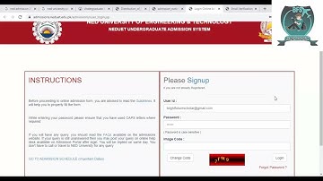 NED University Admissions 2022 Complete Procedure | NED University Admissions - Complete Details
