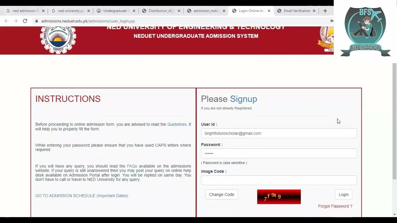 NED University Admissions 2022 Complete Procedure | NED University Admissions - Complete Details