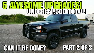 More Awesome Upgrades to the $10k Truck!