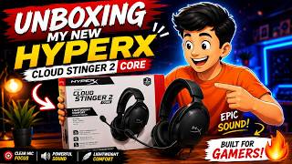 🔥 HyperX Cloud Stinger 2 Core Unboxing & First Impressions | Worth Buying in 2026? 🎧