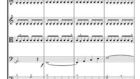 Original Sibelius Composition - String Quintet