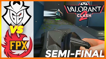 SEMI-FINAL! G2 vs FPX HIGHLIGHTS - LVL VALORANT Clash 2