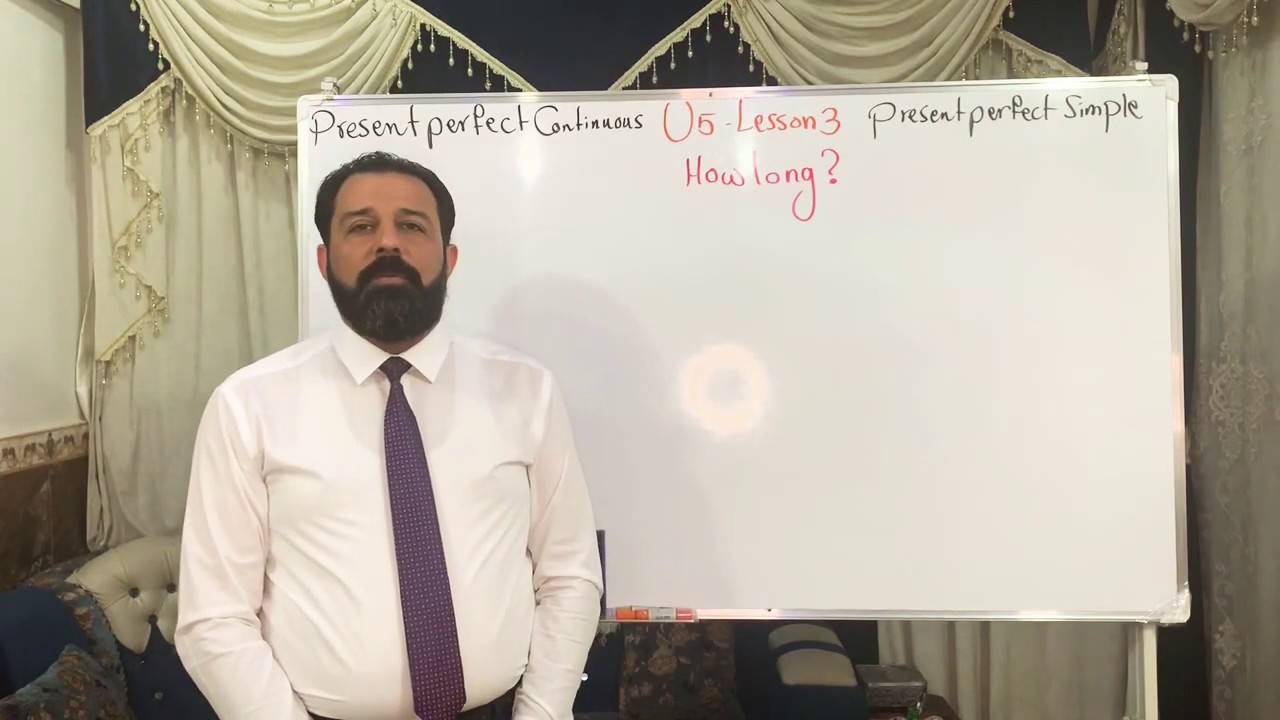 المحاضرة التاسعه / السادس الاعدادي / استخدام How long مع المضارع التام البسيط والمستمر /U5