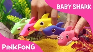 Clay Baby Shark | Pinkfong Clay | Animal Songs | Pinkfong Songs for Children Resimi