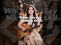 When You Say Nothing At All #必听热门歌曲 #music #englishsongs