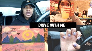 Drive With Me (Nails, Order drop off, Paint N Pour NYC)