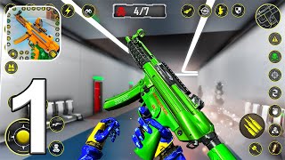 Robot Shooting Game: Gun Games Fps Shooting Games Android Gameplay - Part 1 screenshot 5