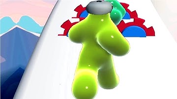 Blob Runner 3D gameplay android, ios level 46 new update | GamePlay Android and iOS