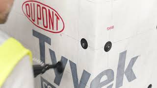 Attaching DuPont™ Tyvek® CommercialWrap® and CommercialWrap® D using the Thermal-Grip FastCap™