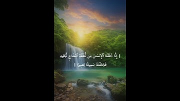 إن هديناه السبيل إما شاكراً وإما كفورا. تلاوة قصيرة هادئة #حالات_واتساب #اسلام #explore #اكسبلور