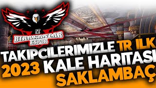 TAKİPÇİLERİMİZLE TR İLK 2023 KALE HARİTASI SAKLAMBAÇ | ZULA #zula #oyun #zulaoyun