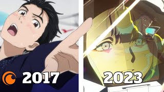 Every Crunchyroll Anime of the Year Winner (2017-2023)
