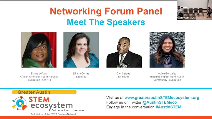 2022-09-13 Greater Austin STEM Networking Forum: I...