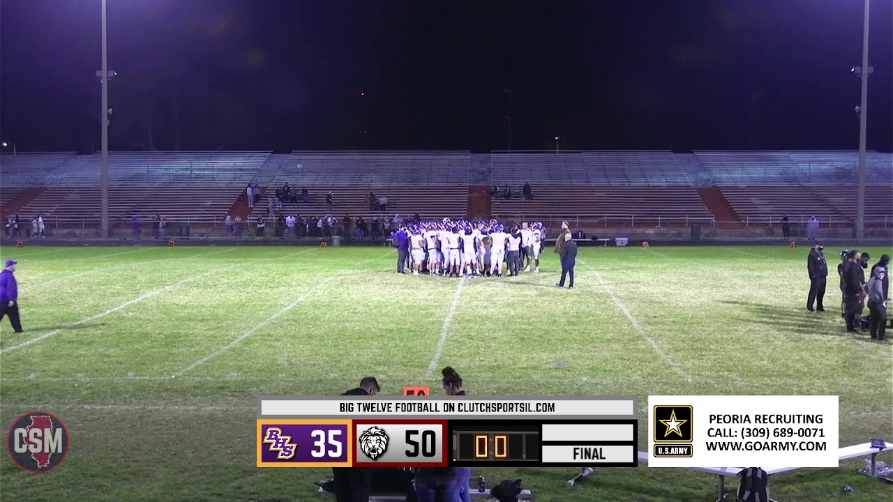 Big 12 football: Bloomington at Peoria, 4/9/21