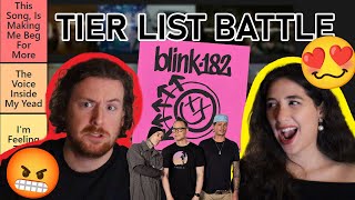 One More Time - Tier List Battle 😡😍 feat. my boyfriend! | blink-182