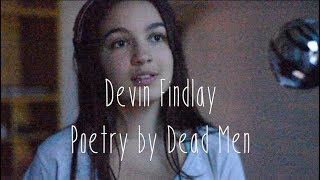 Devin Findlay  Poetry By Dead Men