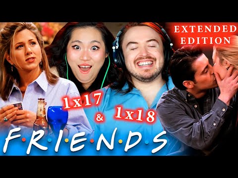 **POKER NIGHT!!** Friends Season 1 Episodes 17 & 18 Reaction: FIRST TIME WATCHING