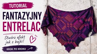 Entrelac step by step