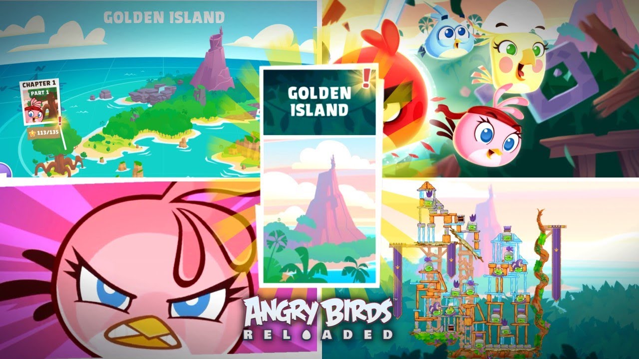 They Brought Back EVERYTHING From Stella?! | Golden Island : Branch Out Pt.1 | Angry Birds Reloaded
