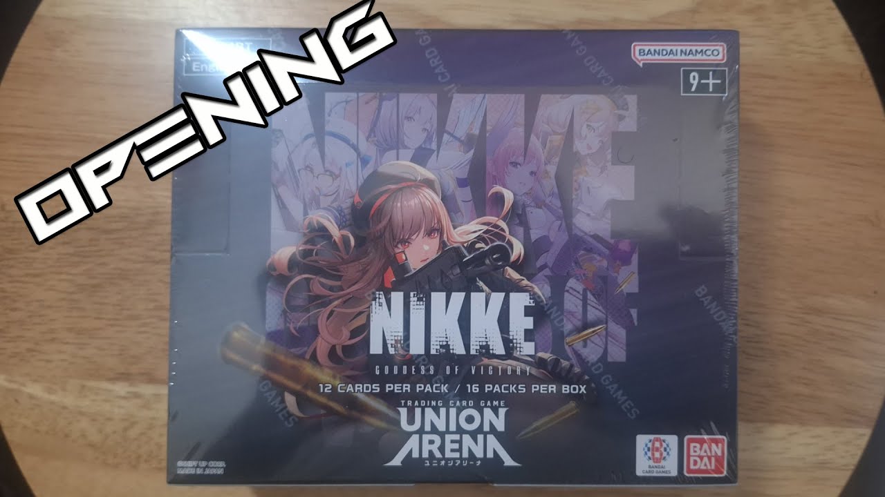 Goddess of Victory: NIKKE Union Arena Booster Box OPENING!!!