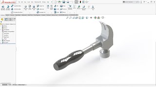 SolidWorks Beginner Tutorial | Hammer