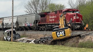 Tractor Trailer Vs Train. Carl Junction, Mo 4-1-2026